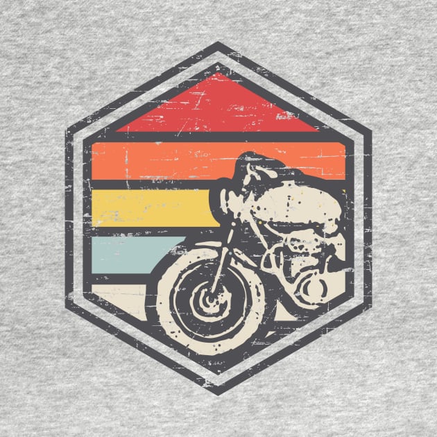 Retro Badge Biker by rojakdesigns